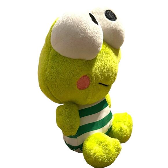 Hello Kitty and Friends Small Keroppi Frog Plush - Picture 5 of 9